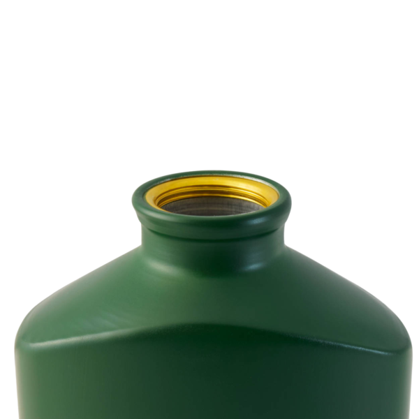 Botella Wallis De Aluminio Plana Con Gancho y Taparrosca, 500 ml 5