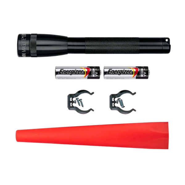 Lámpara Mini Maglite AA Led Safety Pack Con Blister 2