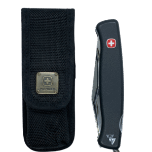 Paquete Wenger Ranger 106 Mountaineer Serrated y Funda de Nylon