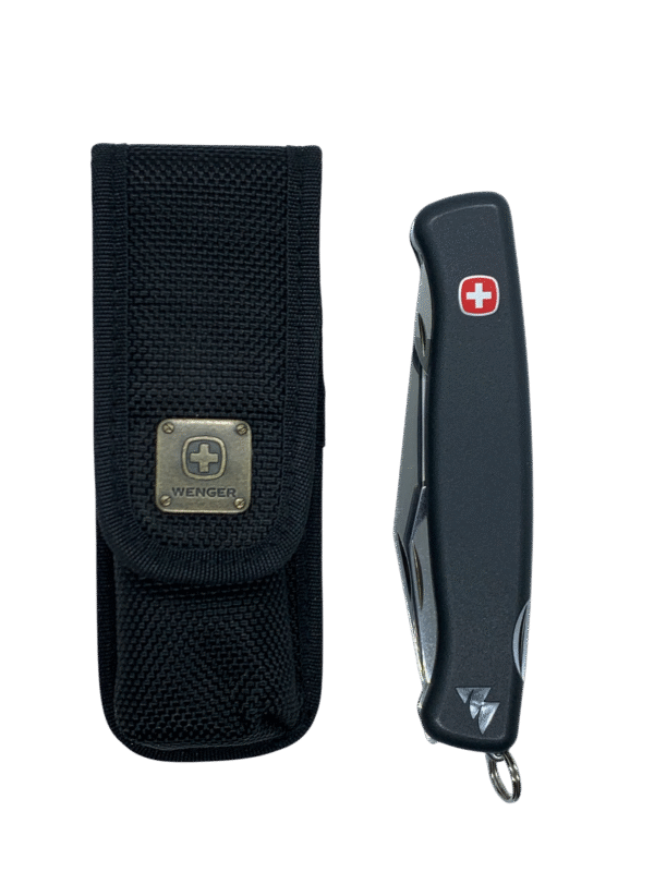 Paquete Wenger Ranger 106 Mountaineer Serrated y Funda de Nylon