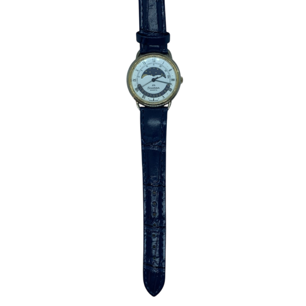 Reloj Vintage Silvana Fase Lunar 32 mm Unisex - Imagen 3