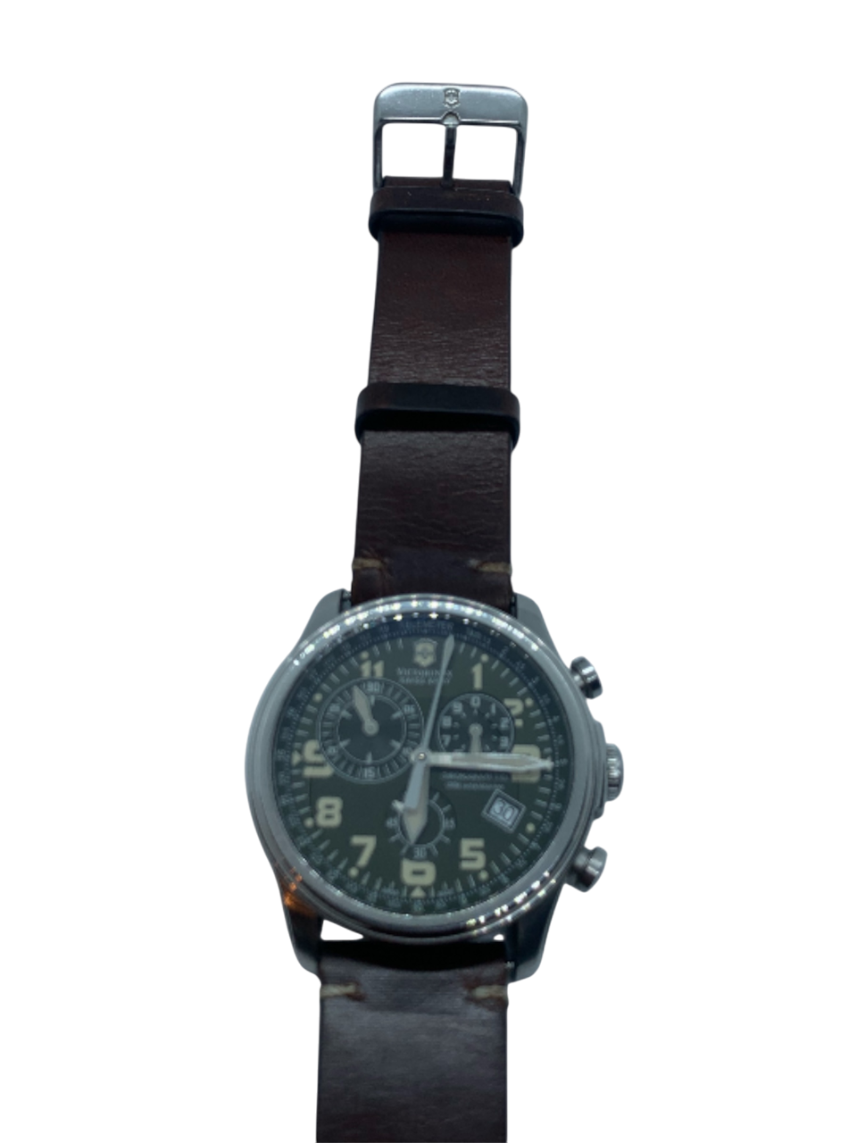 Reloj Victorinox Infantry Cronógrafo 241578 Vintage 44 Mm - Imagen 5
