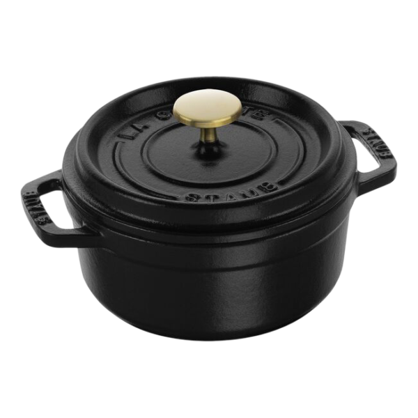 Cazuela Redonda Cocotte Staub de Hierro Fundido, 14 cm