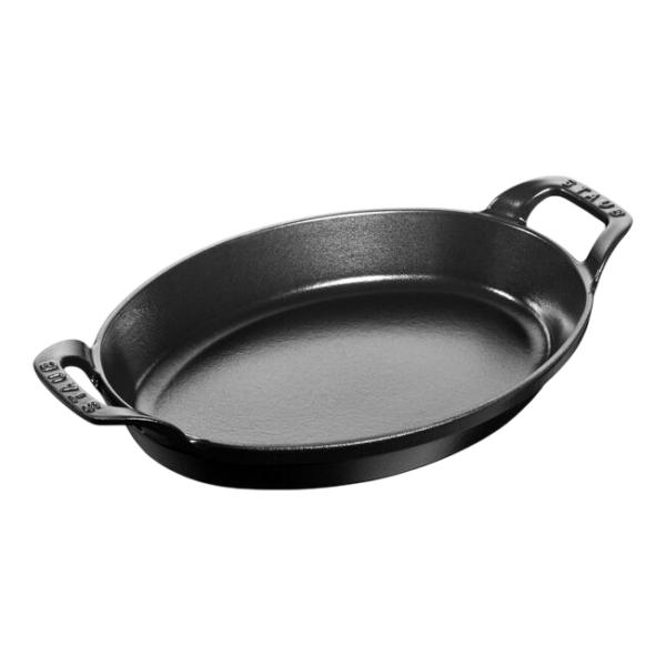 Plato Ovalado para Hornear Staub de Hierro Fundido, 28 cm