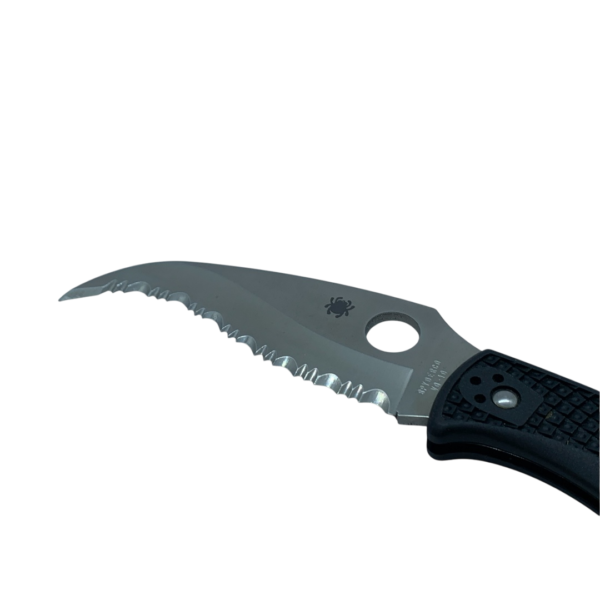 Navaja Táctica Spyderco Matriarch 2 Mango FRN Con Clip - Imagen 2