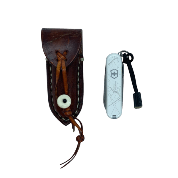 Funda Artesanal Hecha en Piel Fina para Navajas Classic - Imagen 6