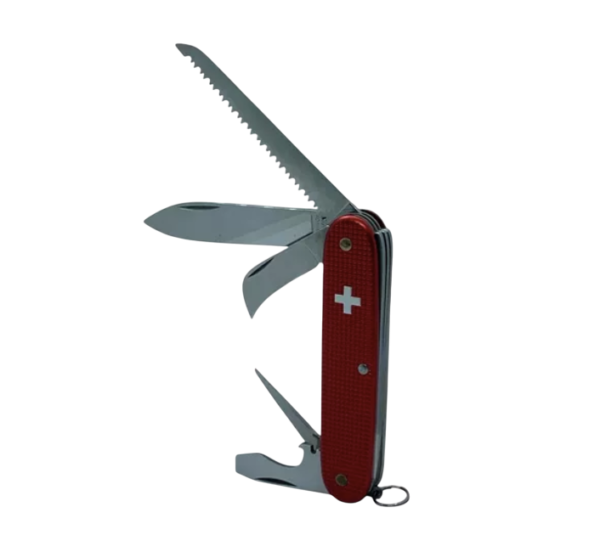 Navaja Victorinox Pioneer Harvester Alox Vintage Muy Rara