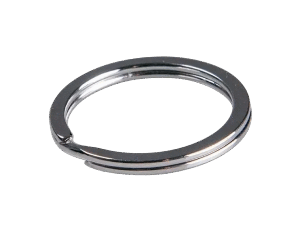 Anilla para Llavero Acero Niquelado Grande 30 mm