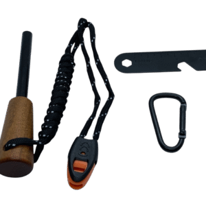 Paquete Pedernal Iniciador De Fuego Para Camping 4 Pzas