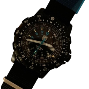 Reloj Luminox Recon Point 8823.KM Correa Nylon Negro Bisel Negro nuevo con caja