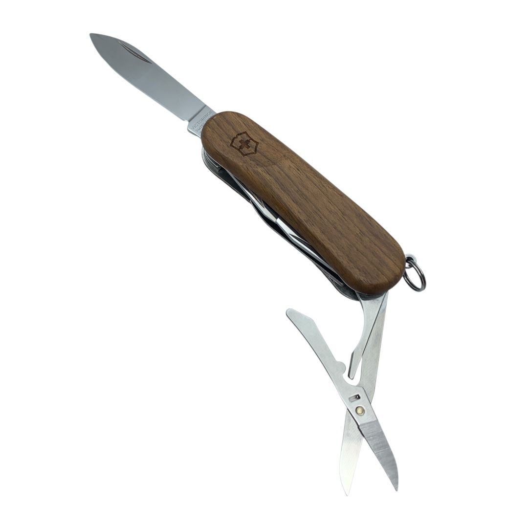 Navaja Victorinox Evolution Wood 14 85mm, Nogal 12 Usos - Imagen 3