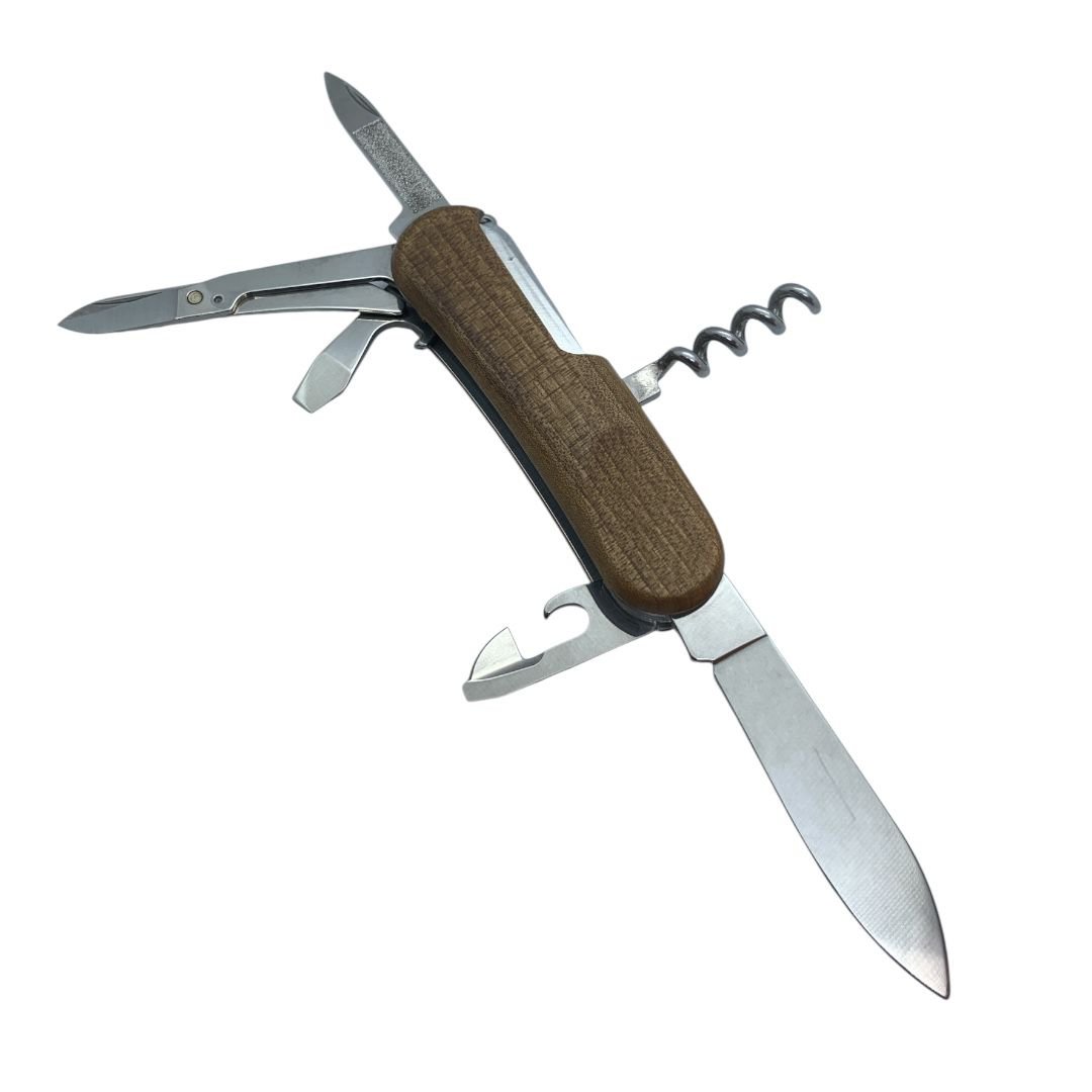 Navaja Victorinox Evolution Wood 14 85mm, Nogal 12 Usos - Imagen 4