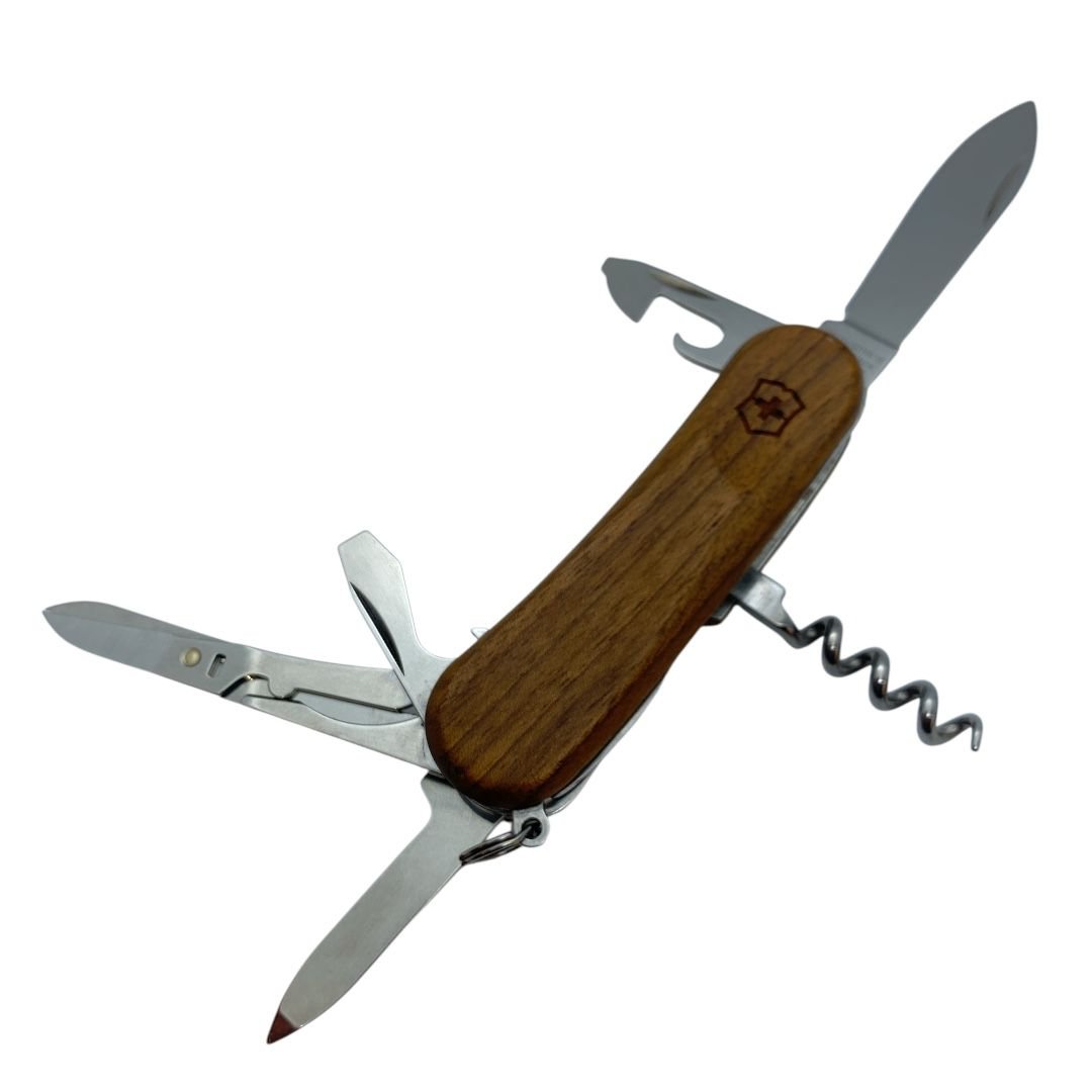 Navaja Victorinox Evolution Wood 14 85mm, Nogal 12 Usos - Imagen 2