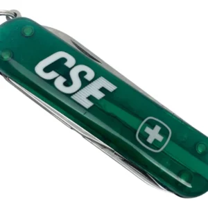 Navaja Wenger Classic 65 Mm Verde Traslucido