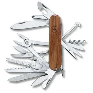 Navaja Victorinox Swisscham Madera De Bubinga Rara