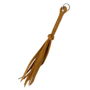 Rabiza Para Navaja En Piel Con Anilla Inoxidable Victorinox