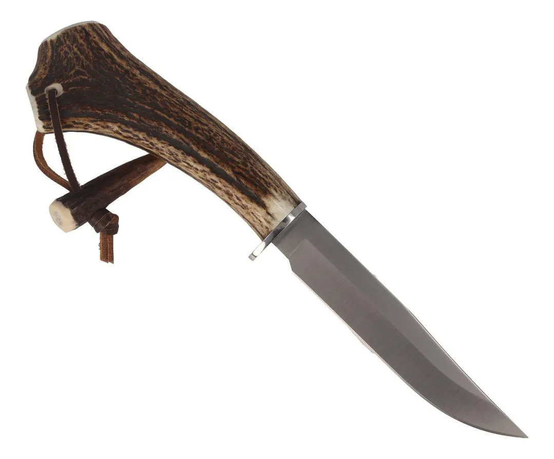 Cuchillo Muela Gred 13h Asta De Ciervo Lanyard - Imagen 5
